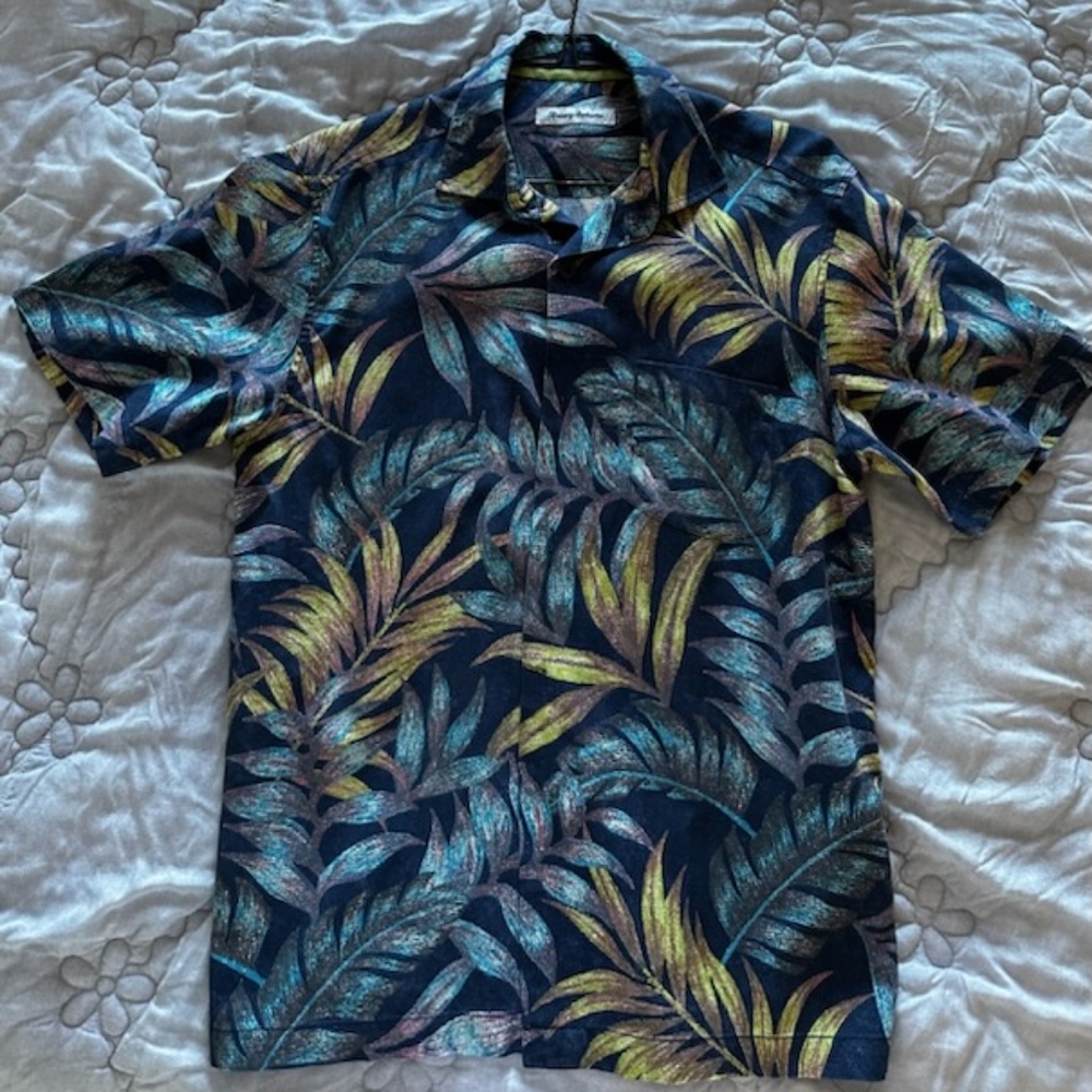 Tommy Bahama Aloha Shirt, sz S